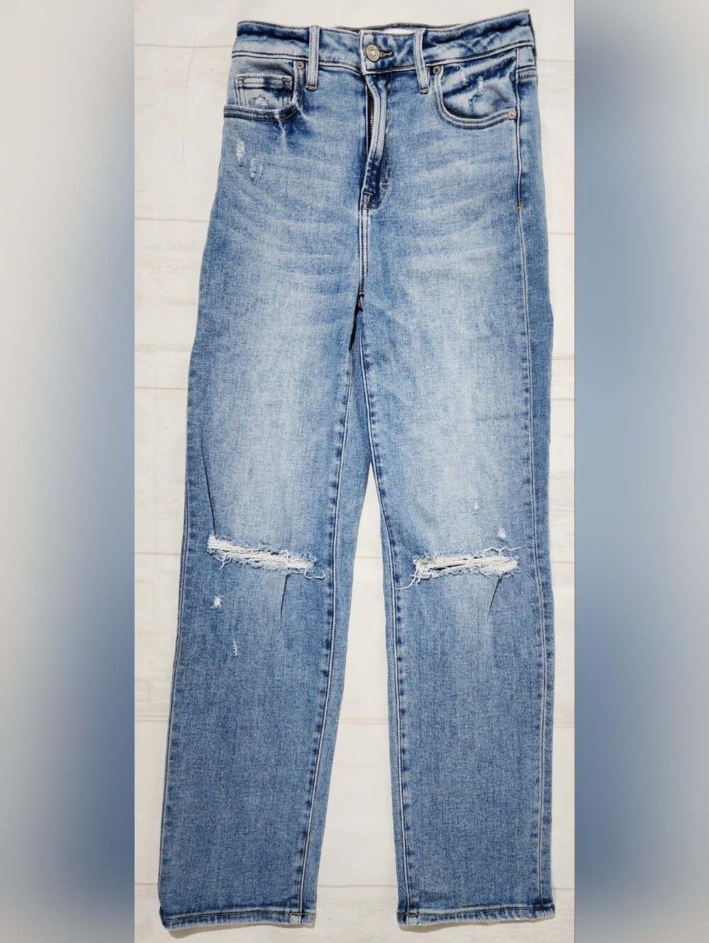 Hidden Los Angeles Size 26 Light Wash Boyfriend Jeans